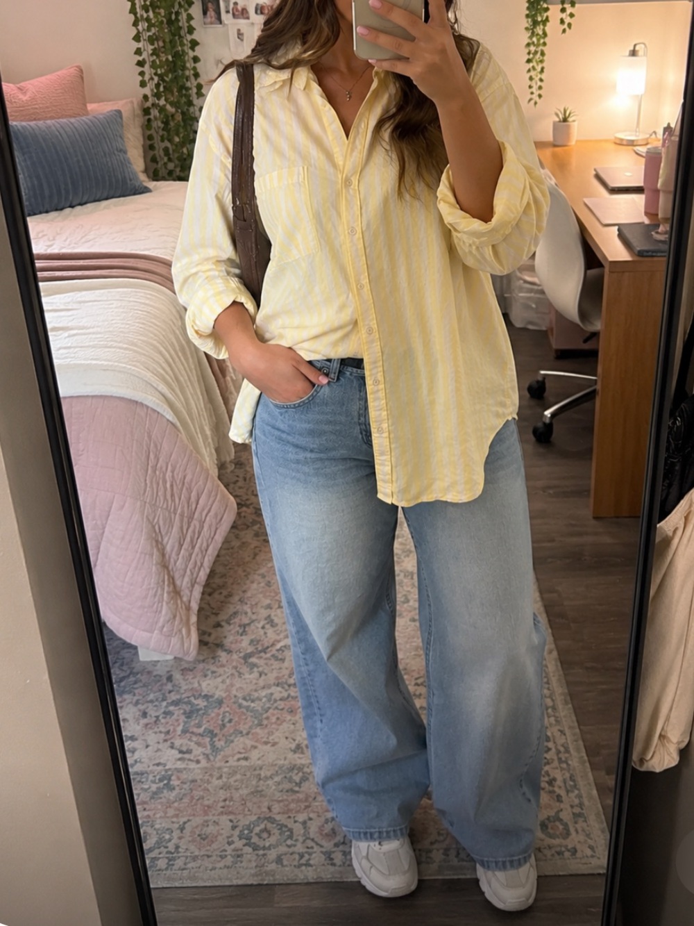 Striped Button Down Shirt